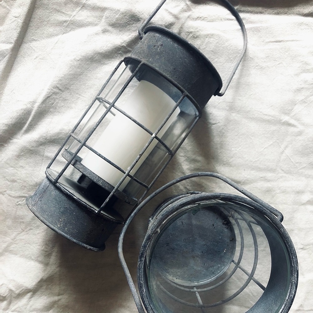 Rustic Lanterns Set of Two